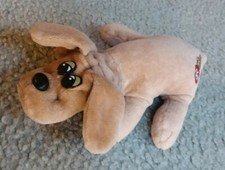 Vintage Tonka Pound Puppies 9" Reddish Brown Dog 1985 plush toy