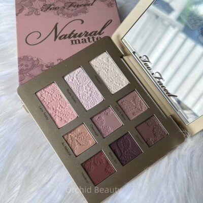 Too Faced Natural Matte Neutral Eyeshadow Palette Full Size 12 g~Rare~New In Box