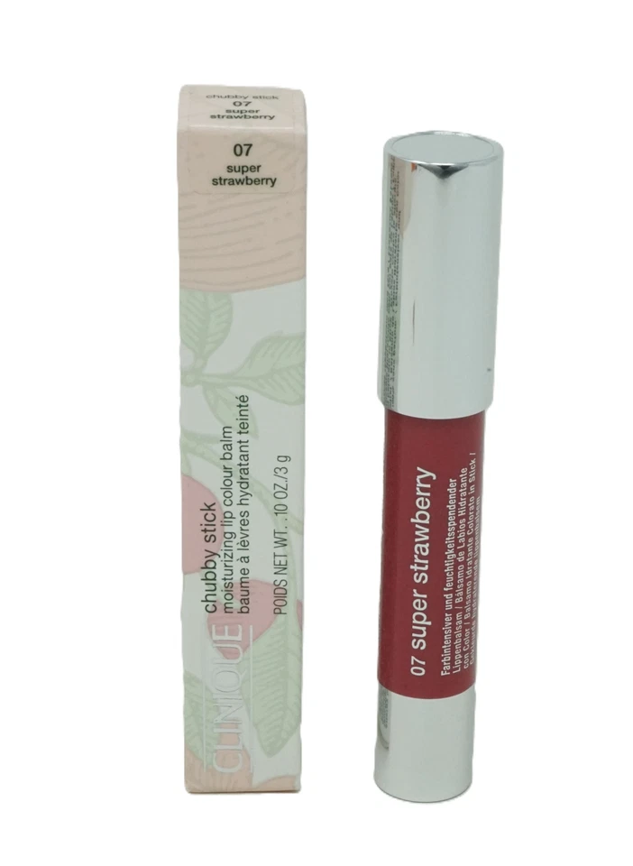 Clinique chubby stick Lippenbalsam 07 super strawberry 3g - Bild 1 von 1