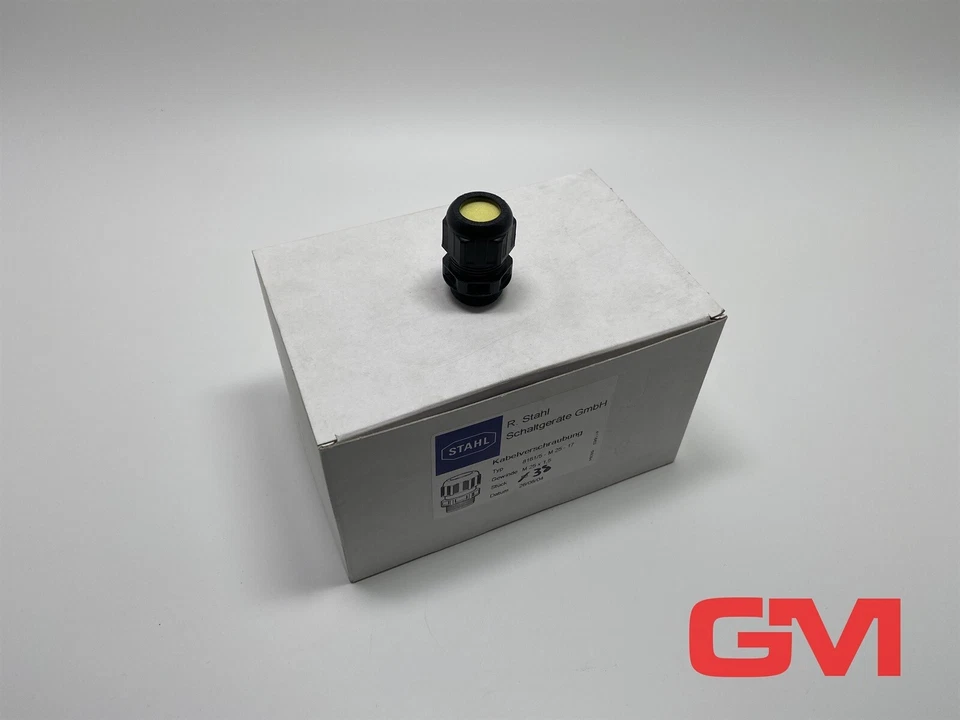 VE 38x R. Stahl Kabelverschraubung 8161/5-M25-17 cable gland M25x1,5 8161/5 - Bild 3 von 4