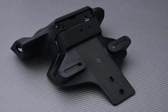 Support de plaque d'immatriculation origine pour Yamaha YZF R6 2006-2007 noir