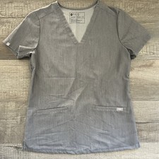 Figs Scrub top Women's XS Gray Catarina One Pocket FW1000 Technical Collection