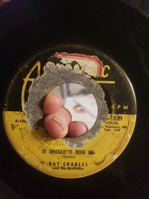 Ray Charles  It Should've Been Me/SINNERS PRAYER 45rpm ATLANTIC 1953