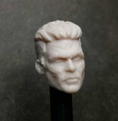236  CROSSBONES  MARVEL VILLAIN custom HEADCAST  FOR ACTION FIGURE