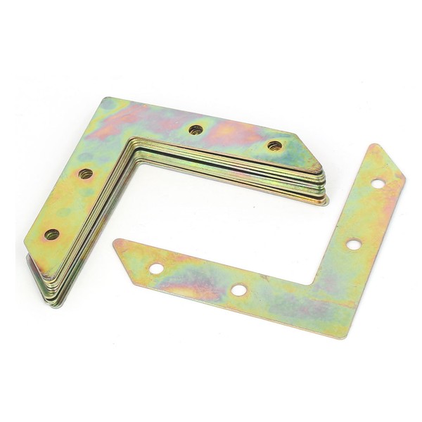 Picture Frame L Shape Angle Bracket Flat Plate Fastener Bronze Tone 10pcs for sale online eBay