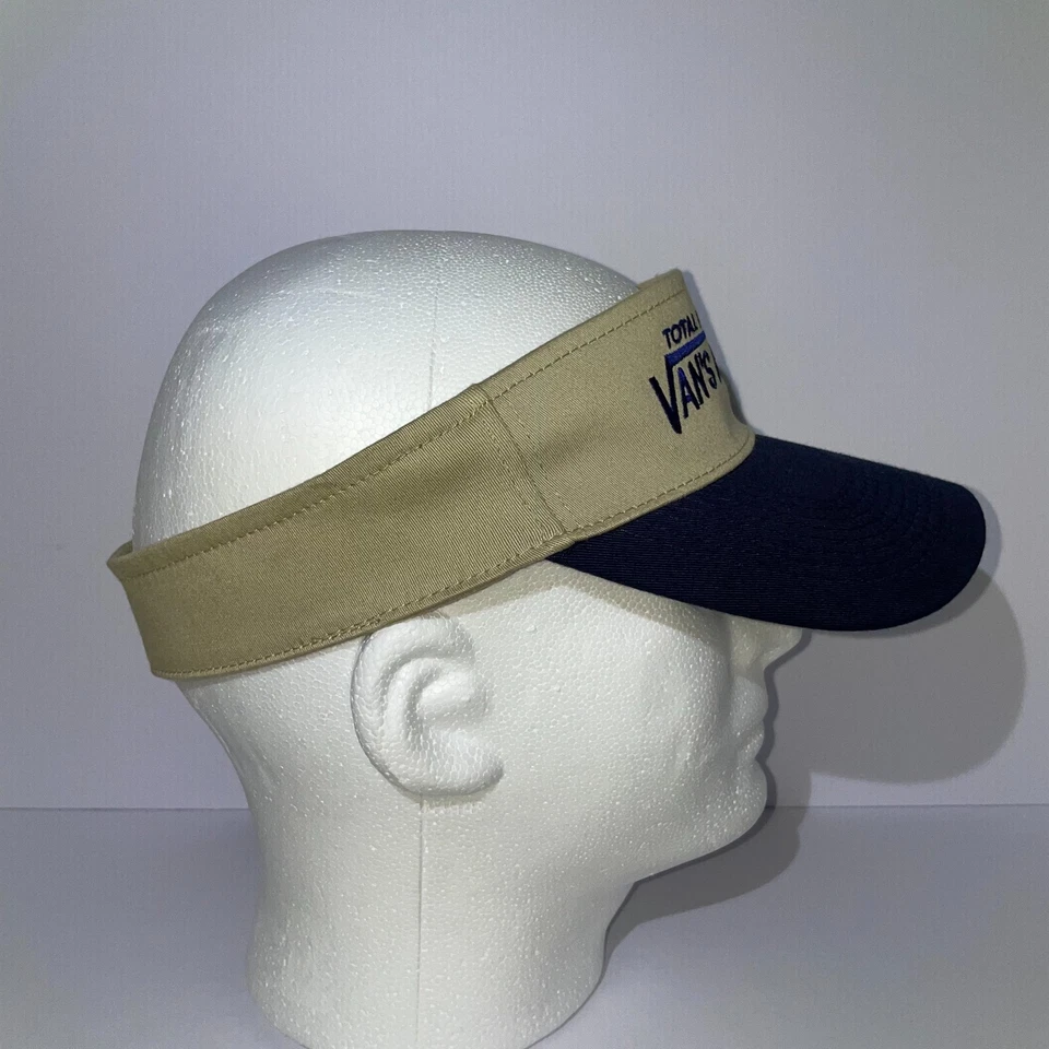 Viseira solar Van's Model Aircraft desempenho total vintage Otto bronzeada e azul - Imagem 4 de 4