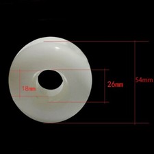 Set di 4 Skateboard Ruote Bianco Tavola Lunga Skate Tavola Strada Ruota 54mm 85A