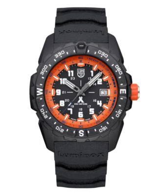 Luminox Men's Watch Bear Grylls Survival Quartz Orange Dial Black