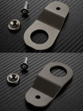 2 X Gunmetal Aluminum Radiator Stay Mount Bracket Gasket Screw For S2000 Integra