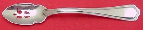 Hepplewhite by Reed and Barton Sterling Silver Olive Spoon Pierced Custom 5 1/2"