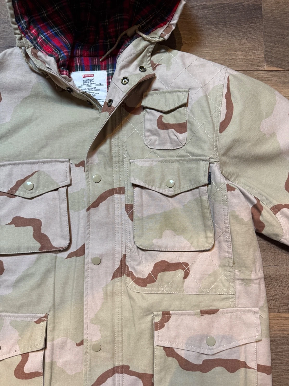 Supreme Hooded Field Jacket DCU camo Large image 4