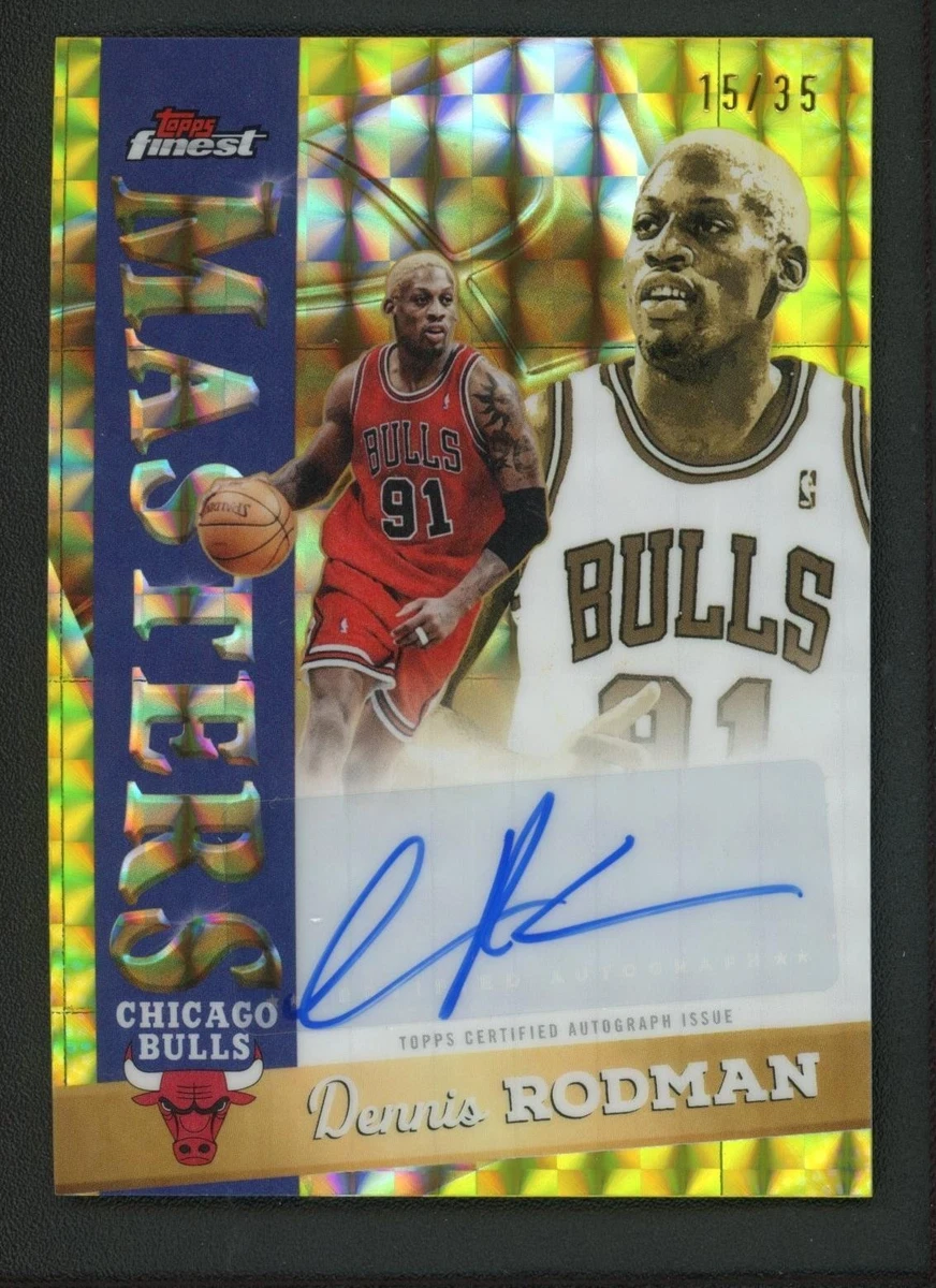 DENNIS RODMAN FINEST 289枚 GOLD REFRACTOR Dennis Rodman [Refractor