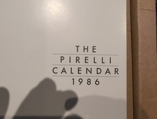Pirelli Calendar 1986 vintage collectible great condition