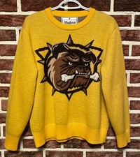 NEW!! Official BRANTFORD BULLDOGS Jersey SWEATER Womens MEDIUM Hamilton OHL CHL