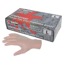 Mcr Safety 5015S Sensaguard 5015, Disposable Gloves, 5.00 To 5.99 Mil Palm,