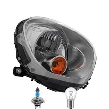 Scheinwerfer rechts chrom inkl. OSRAM Lampen H4 für MINI Mini Countryman R60 R61
