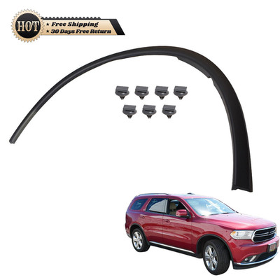 Silscvtt Front Right Fender Flares For Dodge Durango 2011-2022 Textured Black