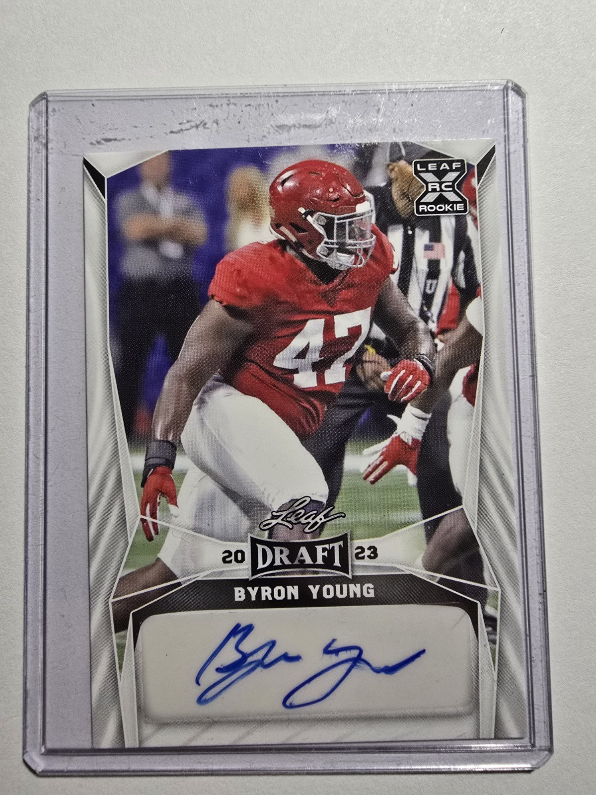 2023 Leaf Draft - Autographs Byron Young #BA-BY3 (AU, RC) for sale ...