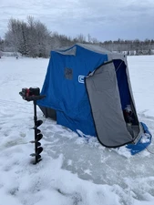 Clam kenai pro ice shelter