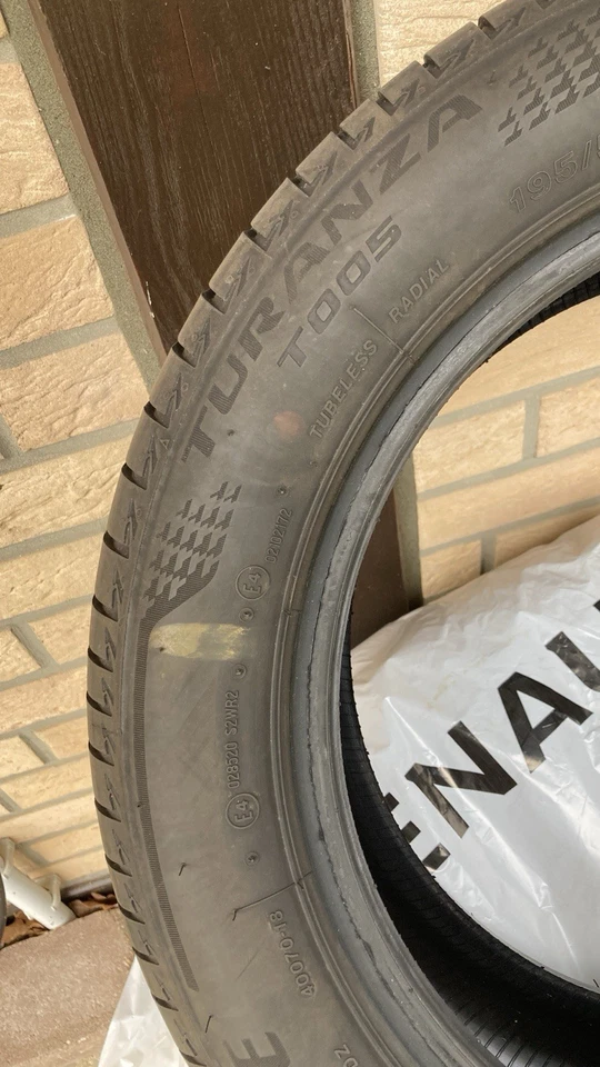 Sommerreifen Bridgestone Turanza T005 195/55 R16 – Neuwertig - Bild 2 von 4