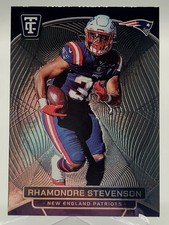 2024 TOTALLY CERTIFIED RHAMONDRE STEVENSON MIRROR FOOTBALL CARD PATRIOTS NFL 62