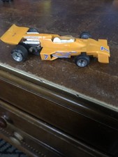 COX Super Fast Orange Indy 1/32 Scale Racing Slot CarVintage.slot Cars Runs