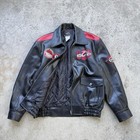 Vintage 2004 ORANGE COUNTY CHOPPERS OCC Faux Leather Moto Jacket Sz Small
