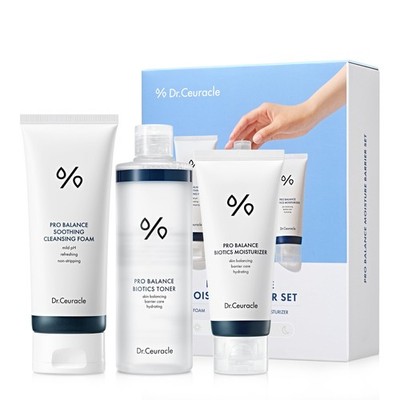 Dr.Ceuracle Pro Balance Moisture Barrier Set - Moisturizing pH Balanced Korea...
