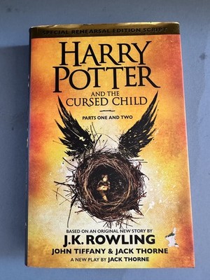 Harry Potter and the Cursed Child Parts One and Two J.K. Rowling Dustcover