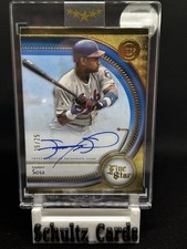 2025 Topps Five Star 1/1 LAST IN PRINT 25/25 AUTO SP BLUE COLOR MATCH Sammy Sosa