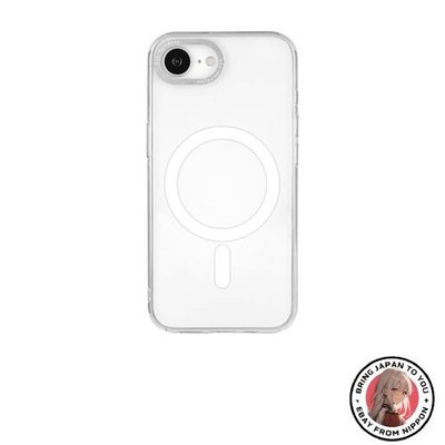 Gourmandise Kamerarahmen iPhone 17e / 16e MagSafe Kompatibel Case Silber