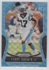 2019 Panini Prizm Rookies Blue Wave Prizm 159/199 Terry Godwin II #393 5o1