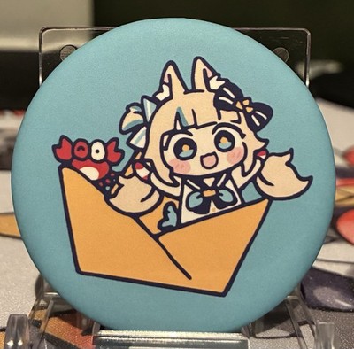 Omocat Sameko Saba Button Pin From Blind Bag 1/3 | eBay