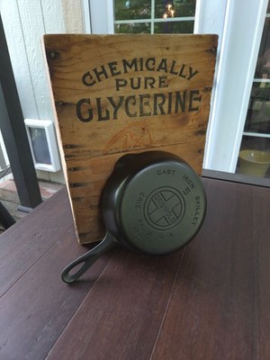 Griswold #5 Cast Iron Skillet With Large Block Logo Restored