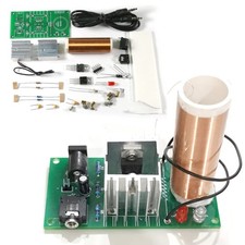ISolderStore DIY Mini Tesla Coil Kit 15W Electronic Kits Mini, Black