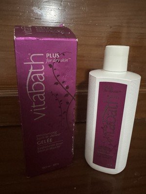 Vitabath Plus for Dry Skin Gelee, 10.5 Ounce Bath And Shower New In Box