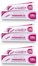 3 x SBL HAMAMELIS Ointment 25g Cream Homeopathic Piles Wellness