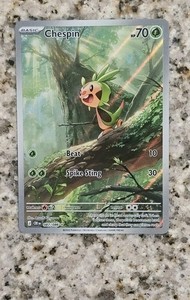 Chespin Pokemon Card