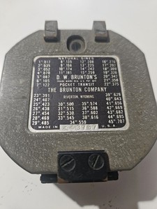 Vintage Brunton Pocket Transit