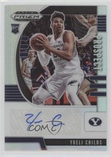 2020-21 Panini Prizm Draft Picks Prospect Silver Yoeli Childs #PA-YO Auto 04tz