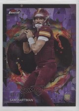 2024 Topps Finest Rare Purple Refractor 31/125 Sam Hartman #252 1k6o