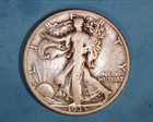 1935 WALKING LIBERTY "SILVER" HALF DOLLAR F COND. **1114-5