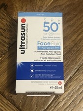 Image of Ultrasun Anti-Pollution Face Fluid, SPF50+, 40ml [New&Sealed]