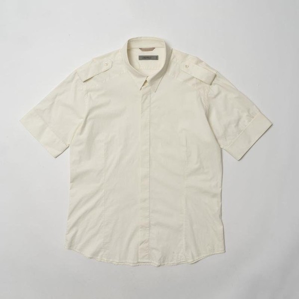 Men Karl Lagerfeld Shirt Beige Cotton 44 / XXL /