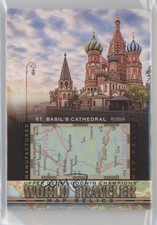 2017 Goodwin Champions World Traveler Map Relics St Basil's Cathedral Russia 5me