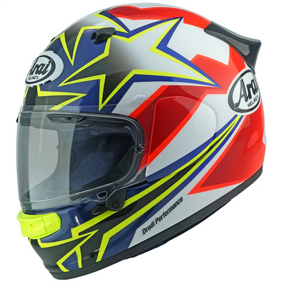 Arai Quantic Stars & Stripes Motorradhelm Integralhelm ECE 22.06 zugelassen