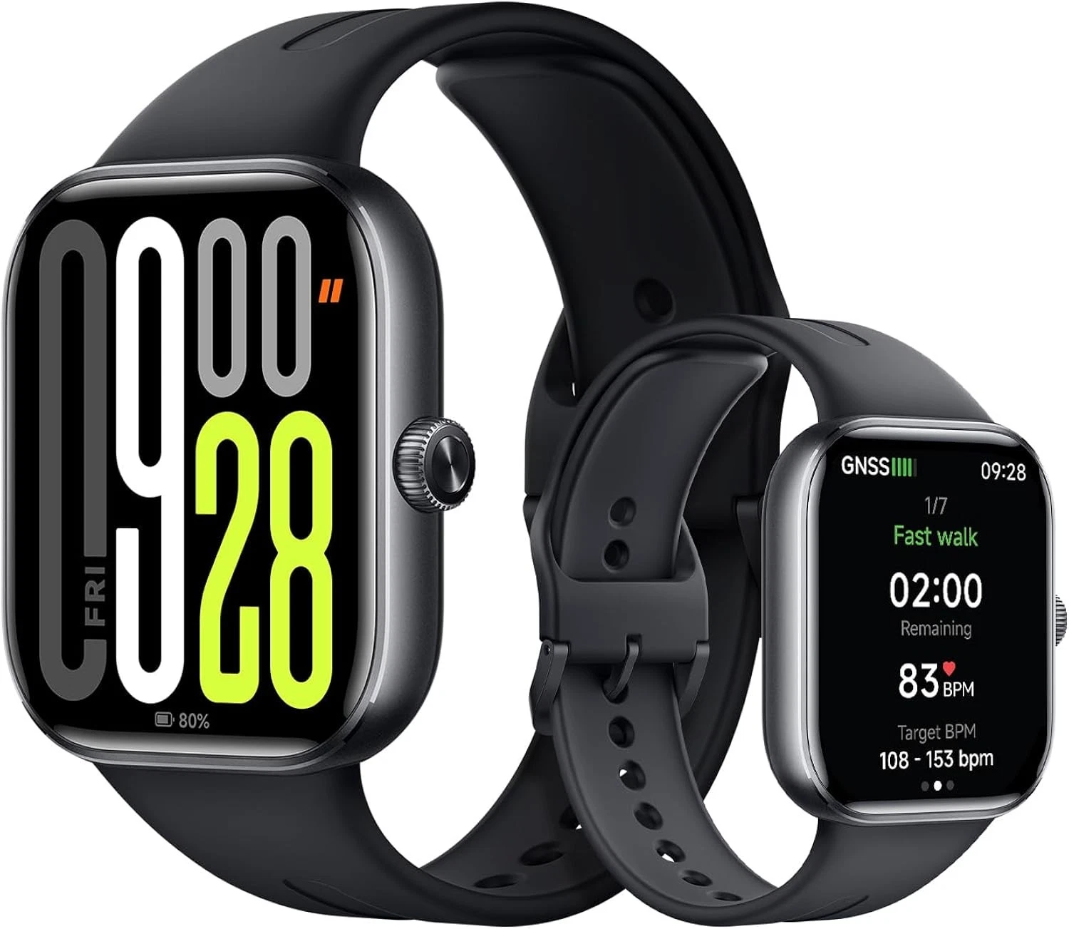 Xiaomi Redmi Watch 5 Smartwatch: 2.07"" AMOLED, 24-Day Battery, GPS, Fitness