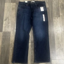 Signature by Levi Strauss Gold Relaxed Fit Jeans Blue 36x29 NWT!