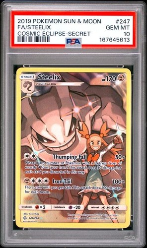 Steelix graded PSA 10 for sale on eBay