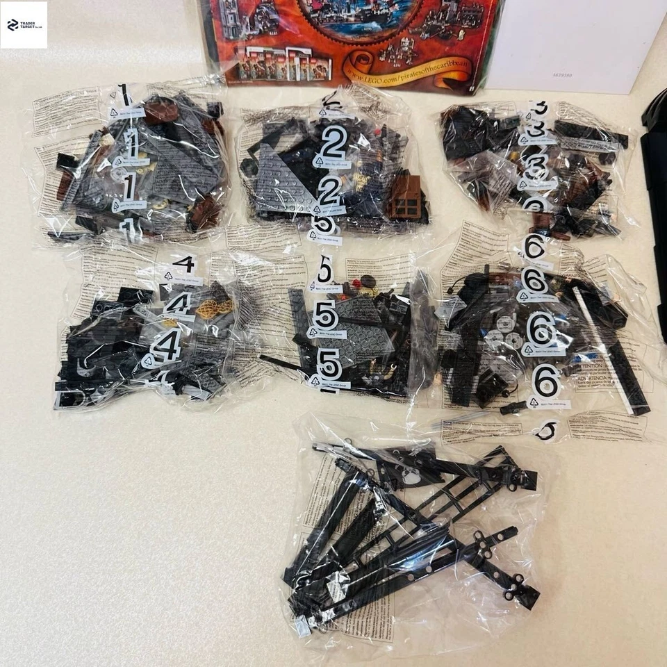 LEGO Pirates Of The Caribbean The Black Pearl 4184 In 2011 New Retired - Image 4 of 4